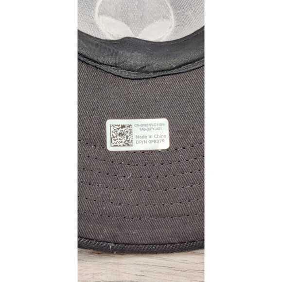 Alienware Adjustable Black Hat Cap Gaming Computer PC / One Size / Collectible - Picture 7 of 8